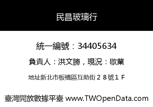 民昌玻璃行
