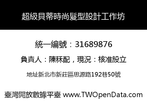 超級貝蒂時尚髮型設計工作坊