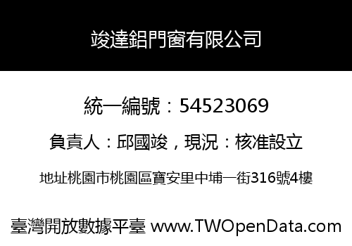 竣達鋁門窗有限公司
