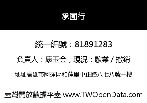 承囿行