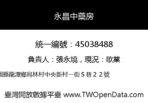 永昌中藥房