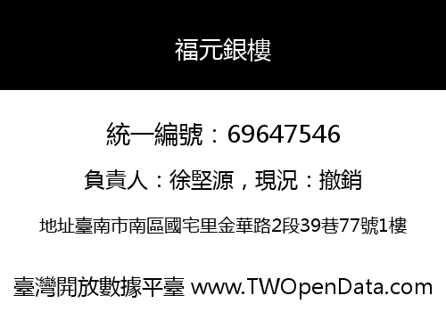 福元銀樓