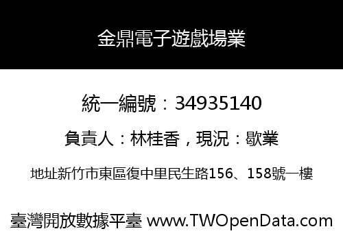 金鼎電子遊戲場業