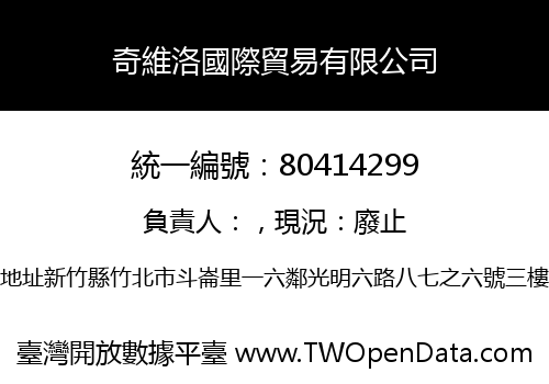 奇維洛國際貿易有限公司