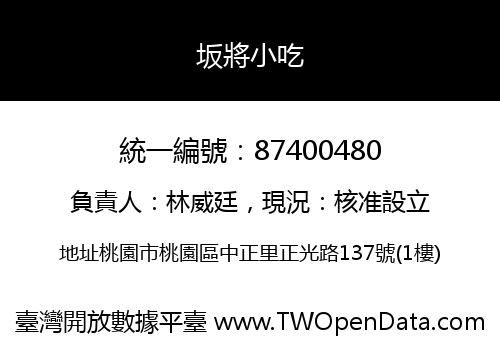 坂將小吃
