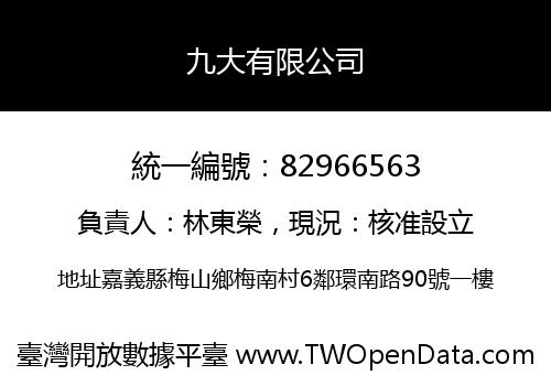 九大有限公司