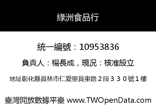 綠洲食品行