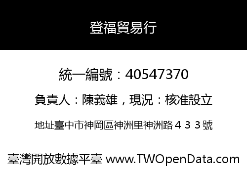 登福貿易行