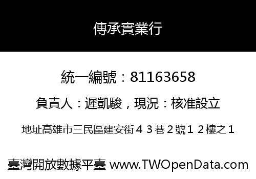 傳承實業行