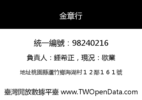 金章行