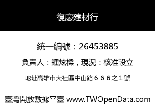 復慶建材行