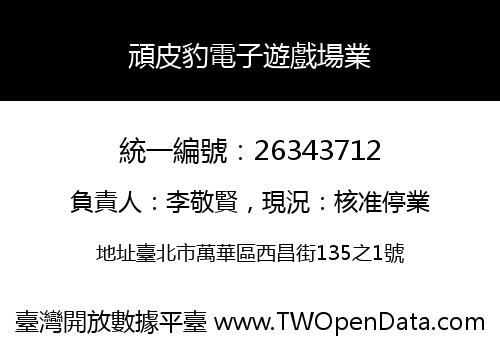 頑皮豹電子遊戲場業