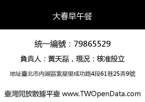 大春早午餐