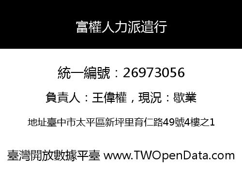 富權人力派遣行
