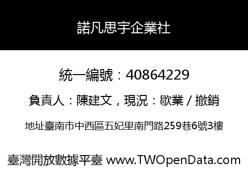 諾凡思宇企業社