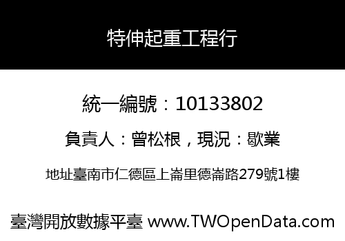 特伸起重工程行