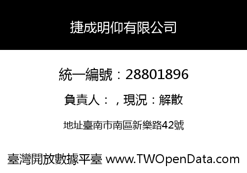 捷成明仰有限公司