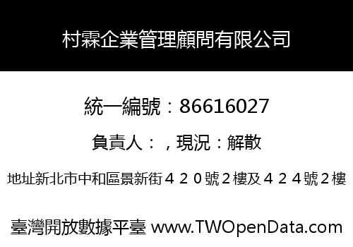 村霖企業管理顧問有限公司