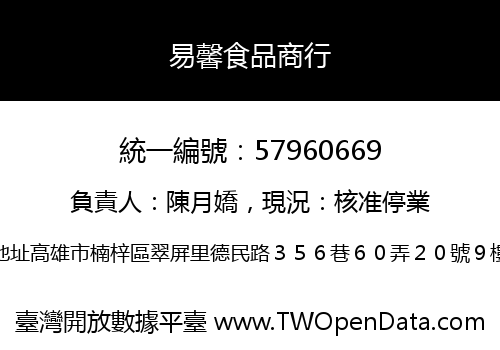 易馨食品商行