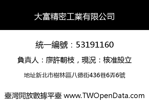大富精密工業有限公司
