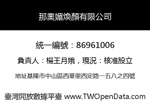 那奧媚煥顏有限公司