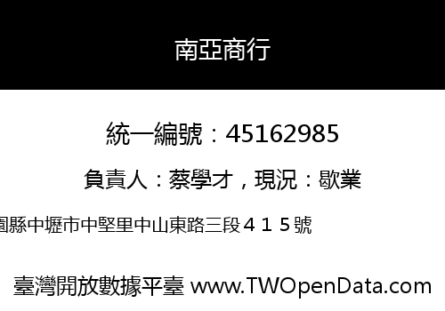 南亞商行