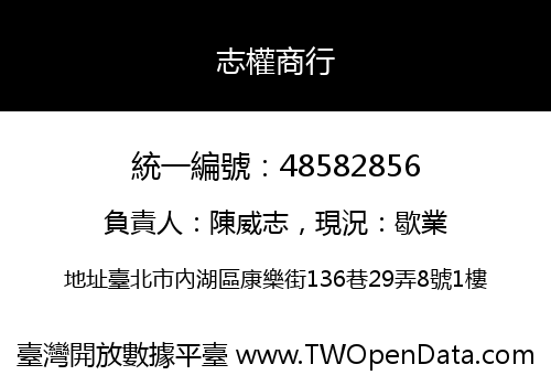 志權商行
