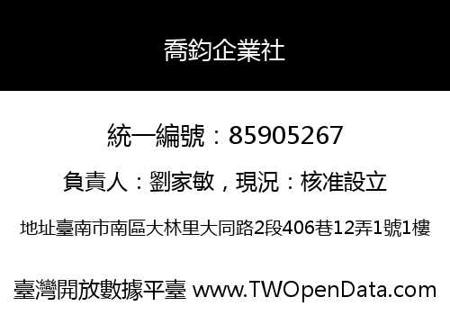 喬鈞企業社