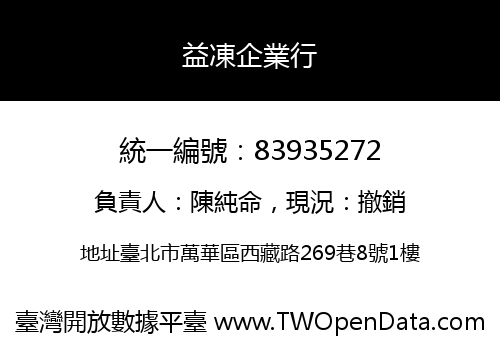 益凍企業行