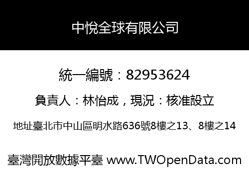 中悅全球有限公司