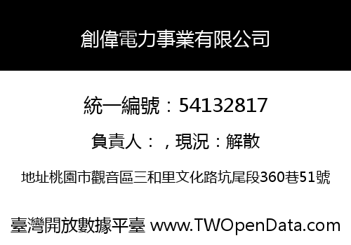 創偉電力事業有限公司