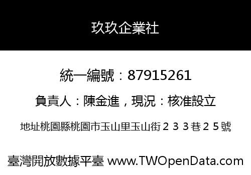 玖玖企業社