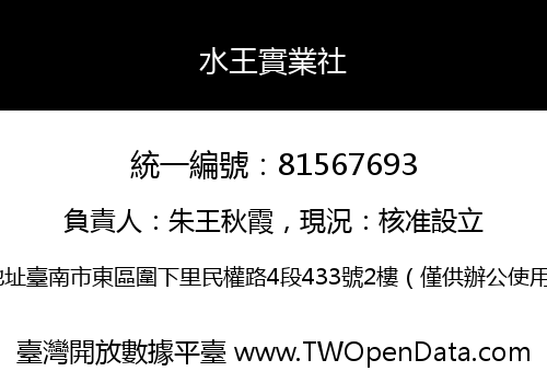 水王實業社