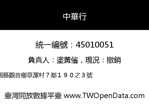 中華行