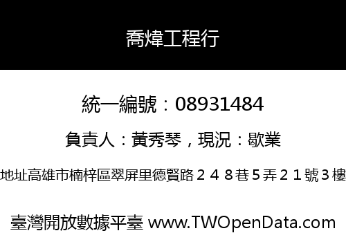 喬煒工程行