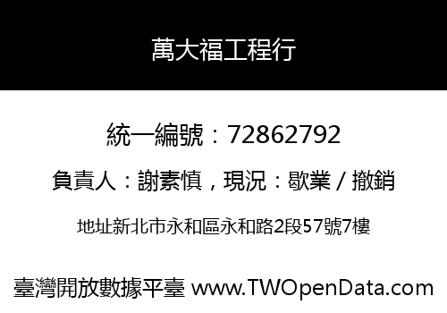 萬大福工程行