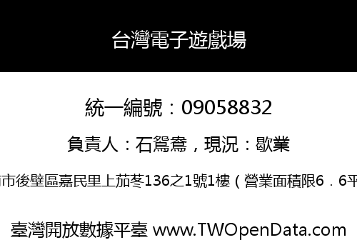 台灣電子遊戲場