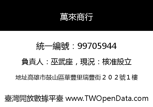 萬來商行