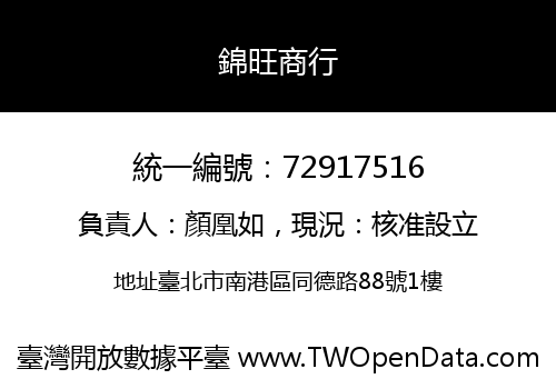 錦旺商行