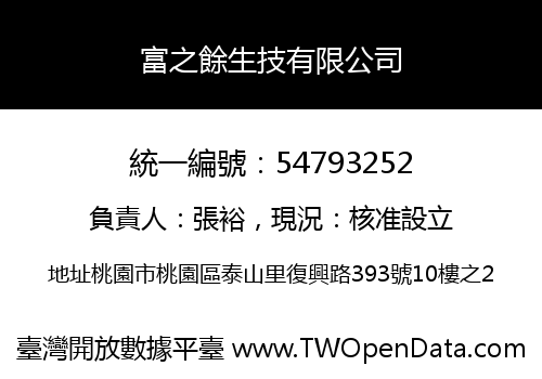 富之餘生技有限公司
