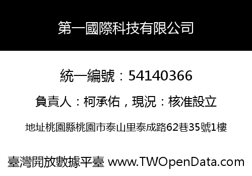 第一國際科技有限公司