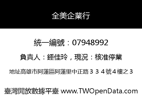 全美企業行