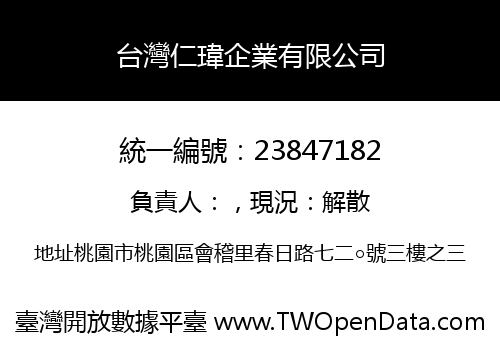 台灣仁瑋企業有限公司