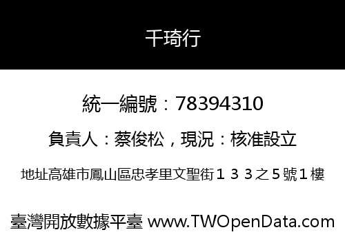 千琦行
