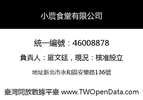 小農食堂有限公司