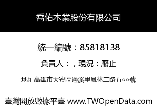 喬佑木業股份有限公司