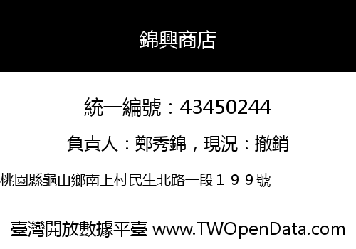錦興商店