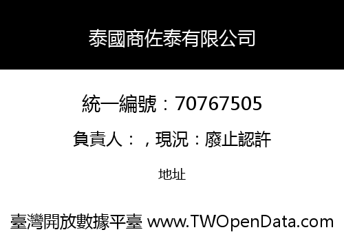 泰國商佐泰有限公司