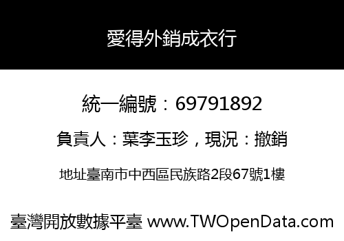 愛得外銷成衣行