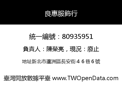 良惠服飾行